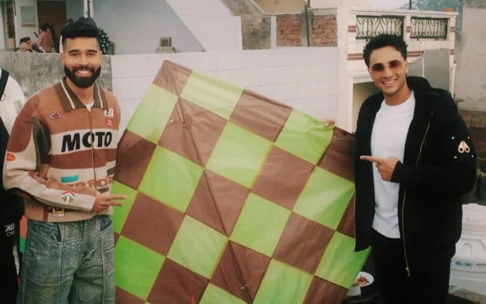 Abhishek Sharma enjoys kite-flying with AP Dhillon to celebrate Makar Sankranti