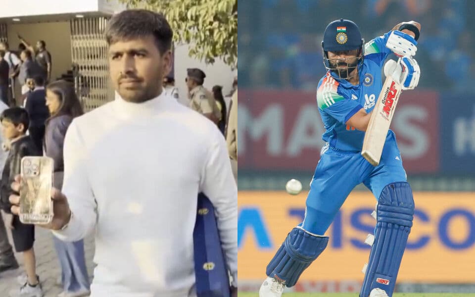 Surat-based Virat Kohli fan flaunts golden iPhone cover worth INR 15 lakh, video goes viral