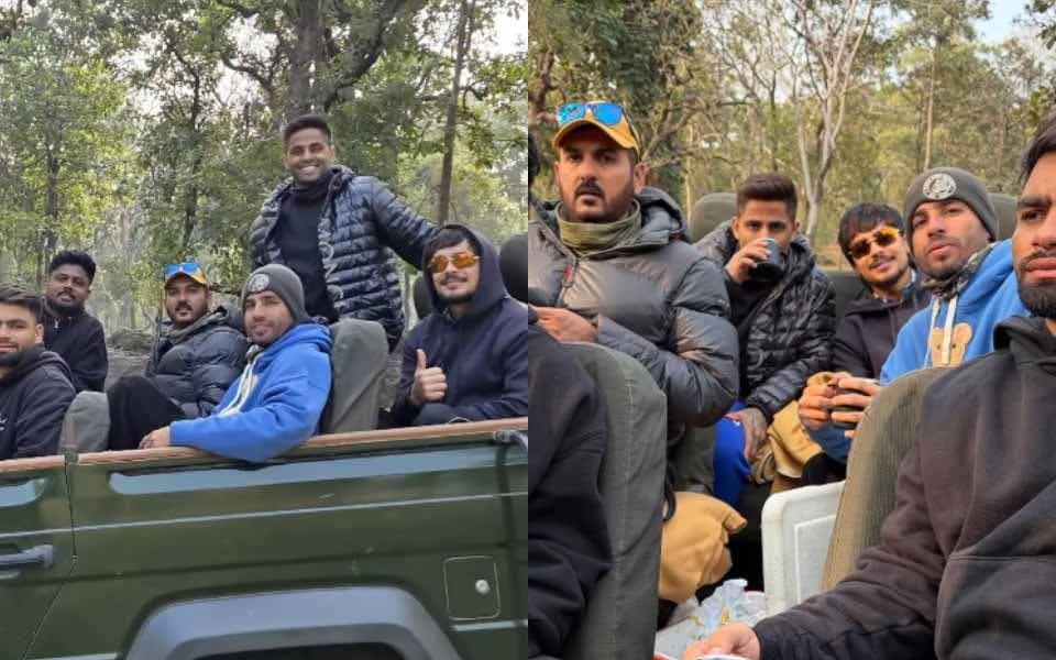 IND vs NZ 2026: Indian team players enjoy jungle safari in Nagpur ahead of New Zealand T20Is