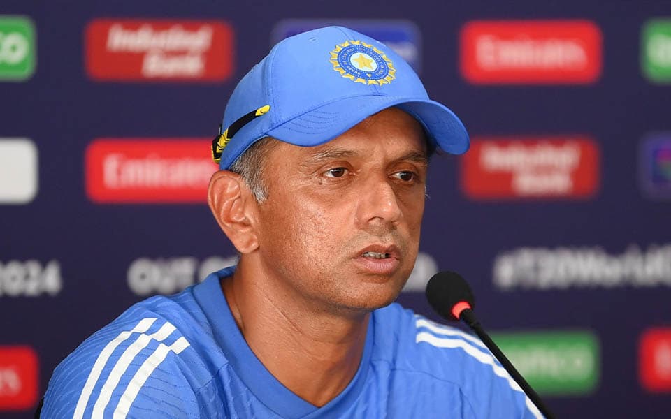 Rahul Dravid set to take over as England's Test head coach after Brendon McCullum's departure
