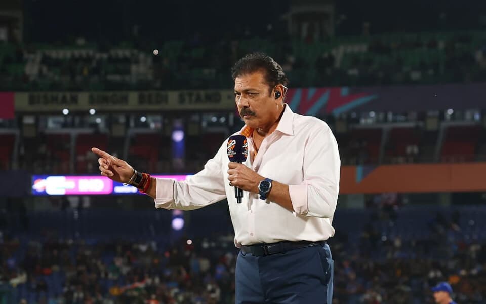 Ravi Shastri forgets Ruturaj Gaikwad's name at the toss ahead of MI vs CSK