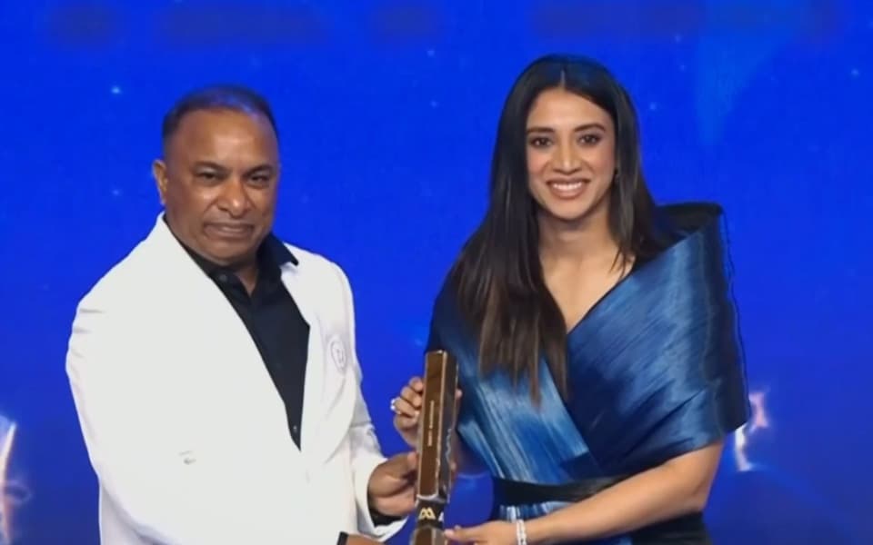 'It's been a great year' - Smriti Mandhana reflects on stellar season post winning Best International Cricketer Award