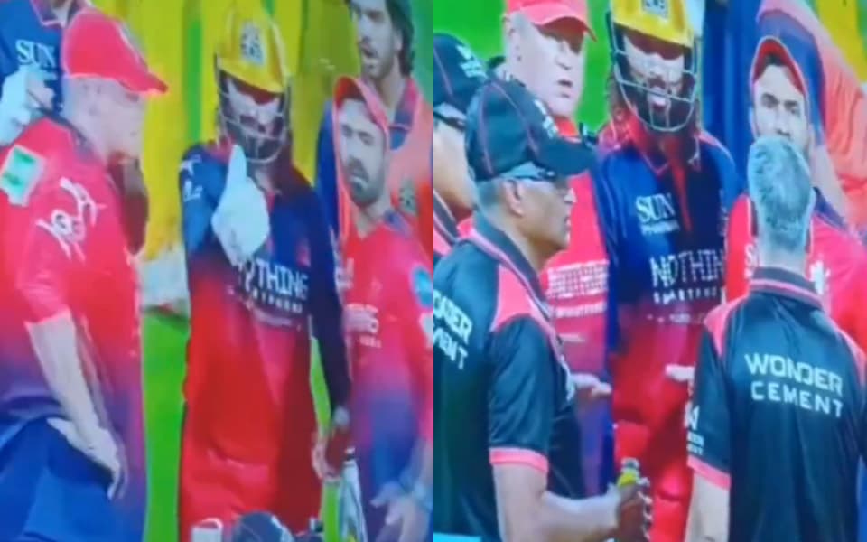 Rajat Patidar, Dinesh Karthik confront umpires over strategic time out during RCB vs CSK match