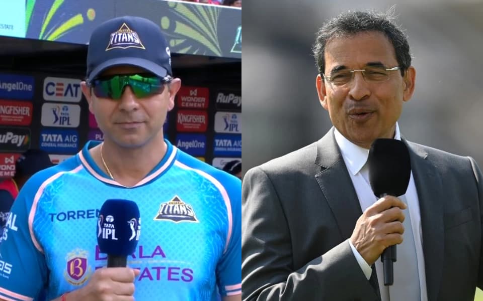'How about we just stick to cricket?' - GT's Vikram Solanki reacts bluntly to Harsha Bhogle's comment on his youthful appearance