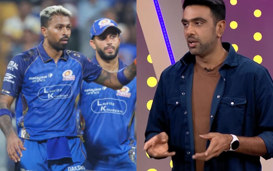 IPL 2026: 'Very, very average' - R Ashwin slams Hardik Pandya's bizarre call in MI vs RCB clash