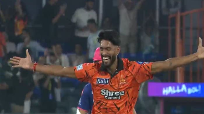IPL 2026: Video of the Day: Praful Hinge strikes thrice in first over, sends Suryavanshi, Jurel, Pretorius for ducks