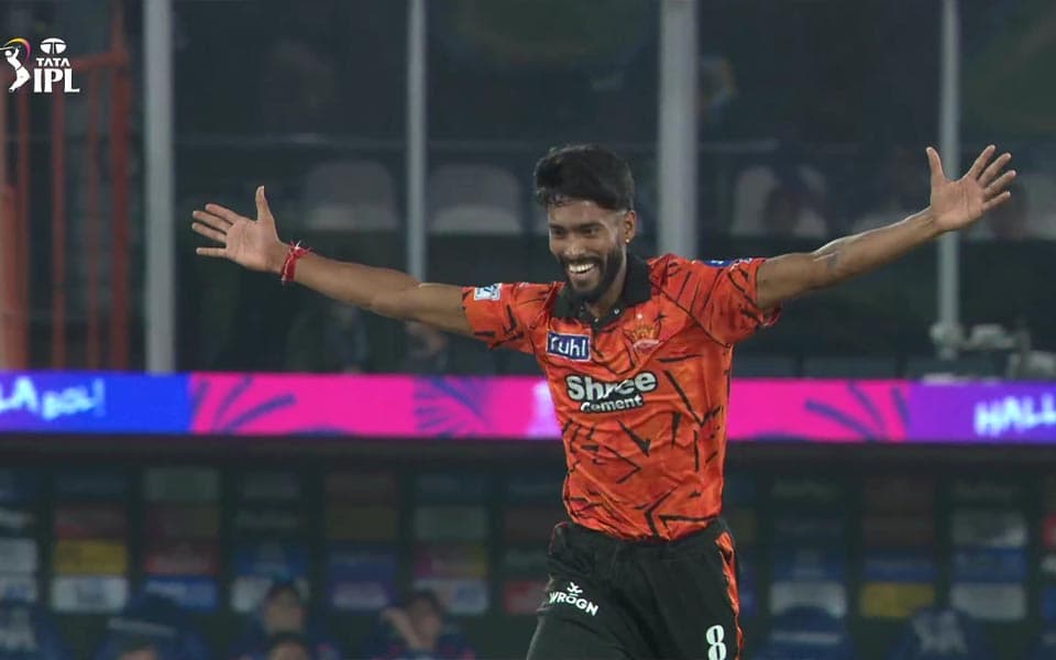Who is Praful Hinge? SRH pacer first to take three wickets in opening over