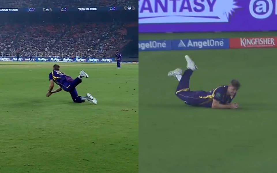 IPL 2026: Video of the Day: Green grabs sensational diving catch to dismiss GT captain Shubman Gill