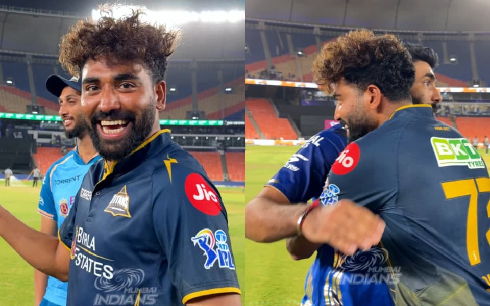 'Ghar ki yaad nahi aayi tujhe, Jassi?' - Mohammed Siraj engages in heartwarming banter with Jasprit Bumrah after GT vs MI clash
