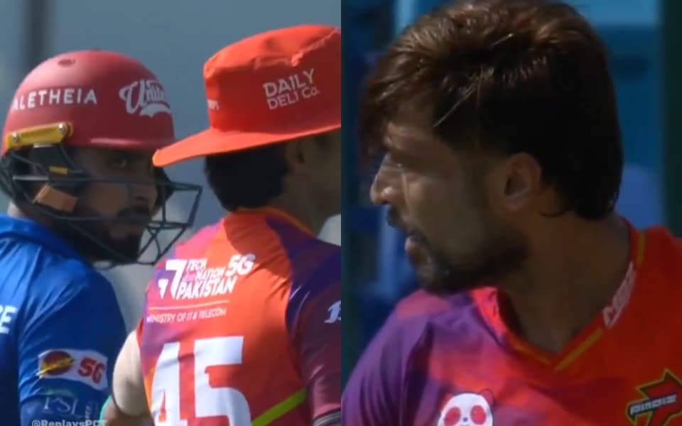 Mohammad Amir’s animated send-off irks Faheem Ashraf in PSL 2026, all-rounder storms in pointing bat