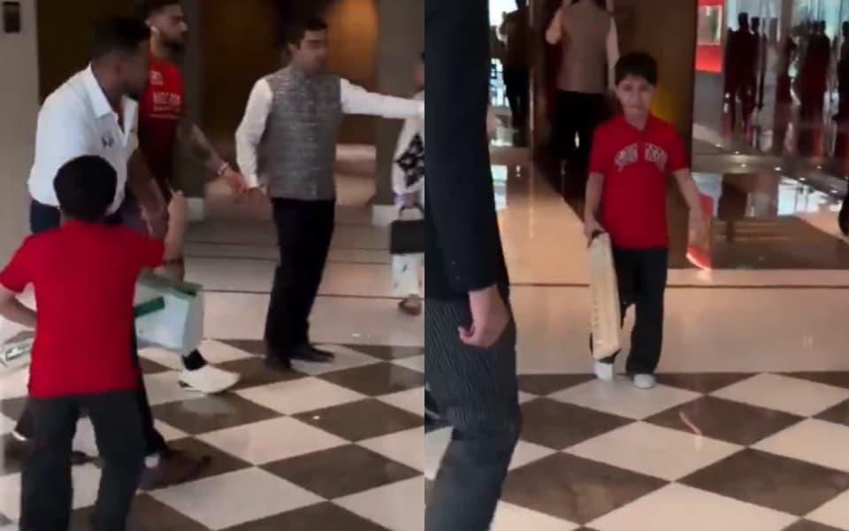 Young Virat Kohli fan breaks down after security stops him from meeting his idol
