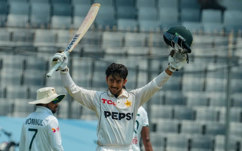 Who is Azan Awais? 21-year-old Pakistan opener scored century on Test debut versus Bangladesh