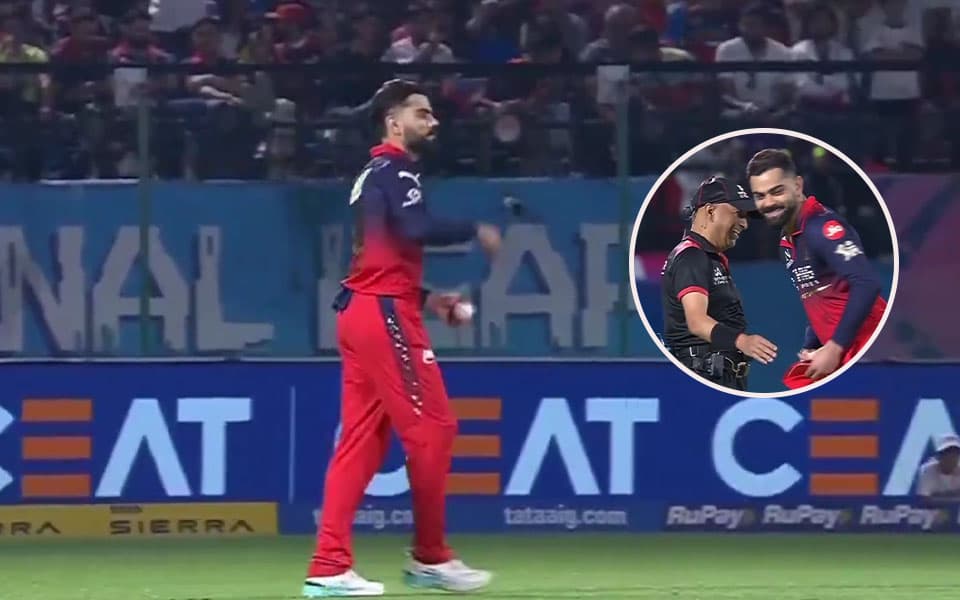 IPL 2026: Virat Kohli’s hilarious bowling tease leaves everyone in splits in Dharamsala
