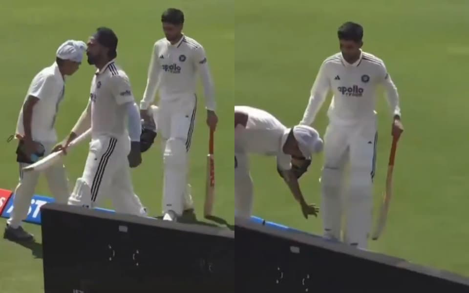 IND vs AFG 2026: Young fan touches Shubman Gill’s feet during tea break on Day 1
