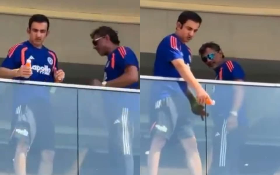 IND vs AFG 2026: Gautam Gambhir wins hearts by distributing juice to fans amid scorching heat in Mullanpur