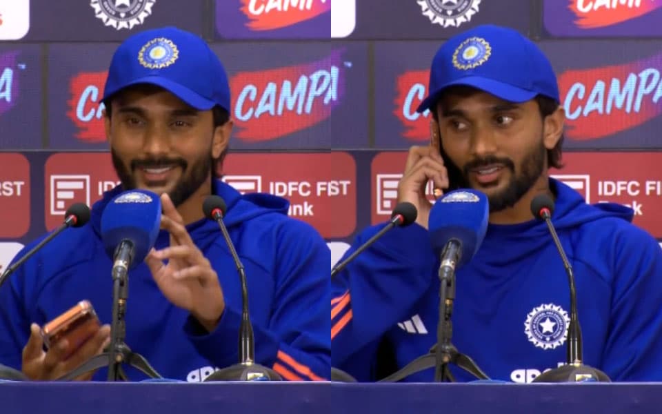 IND vs AFG 2026: Nitish Kumar Reddy halts press conference to answer mother's phone call