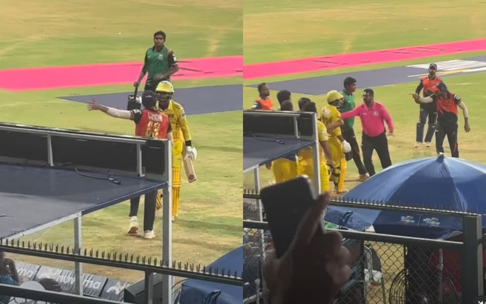 Players get involved in heated exchange during Mumbai T20 League 2026 Final