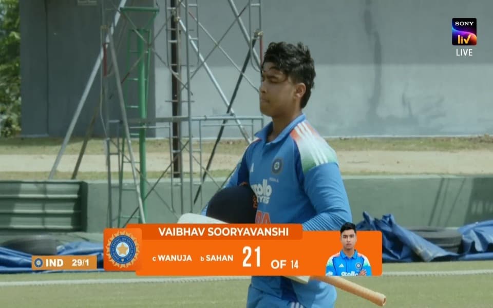 Vaibhav Sooryavanshi departs in yet another underwhelming outing for India A