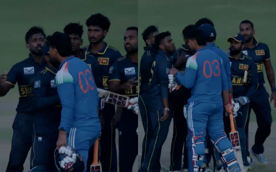 Vaibhav Sooryavanshi involved in heated exchange after India A’s Super Over defeat to Sri Lanka A