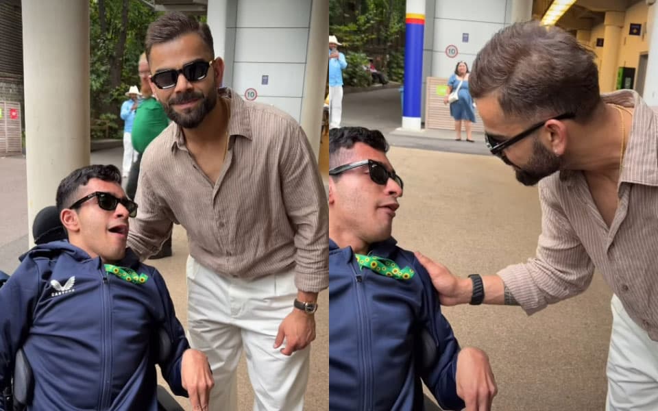 Virat Kohli wins hearts with touching gesture towards specially-abled Pakistani fan outside Lord’s