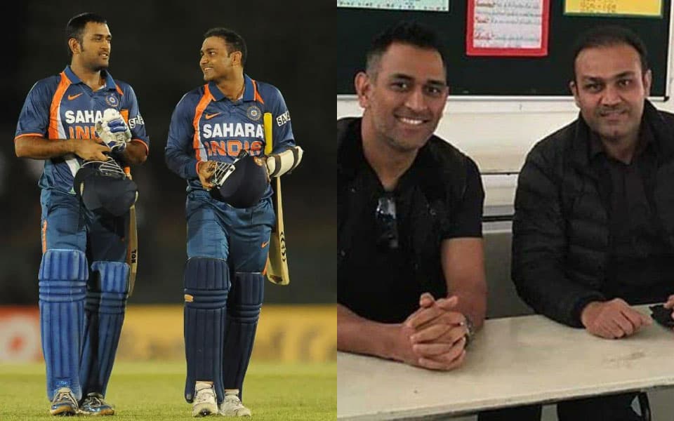 Virender Sehwag shares heartfelt birthday wish for former skipper MS Dhoni