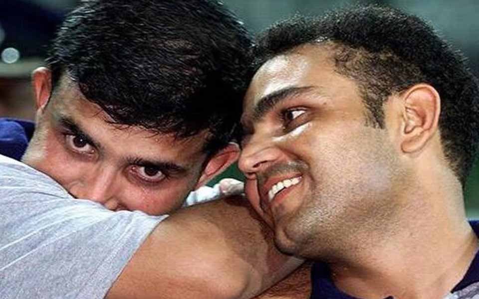Virender Sehwag marks Sourav Ganguly’s 54th birthday by reviving that iconic Lord’s balcony moment