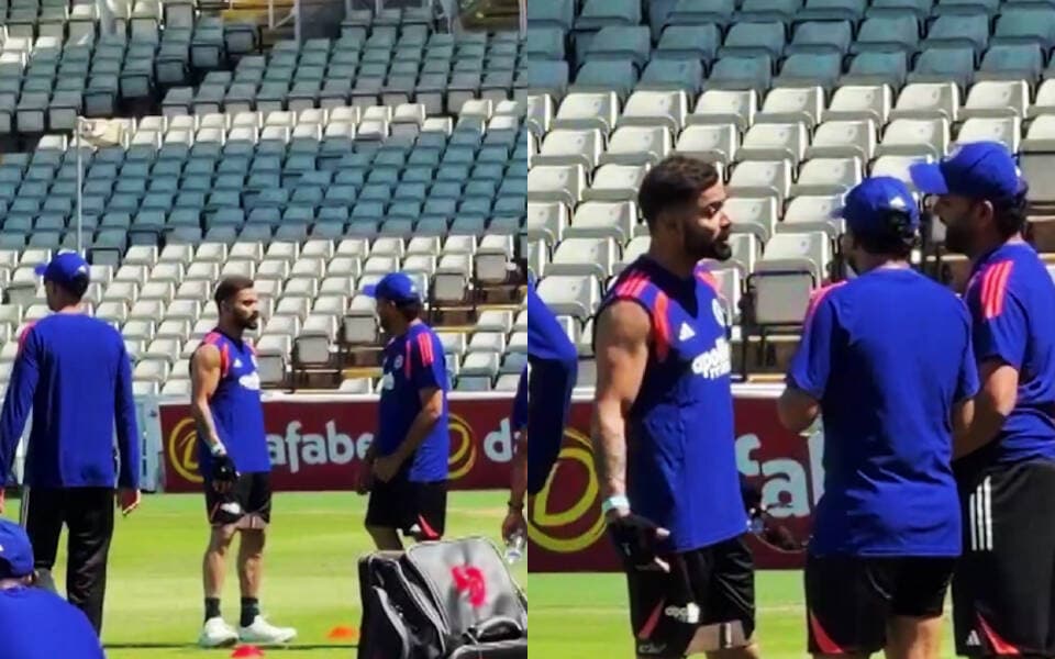 Rohit Sharma bows to Virat Kohli as duo reunite ahead of England ODI series