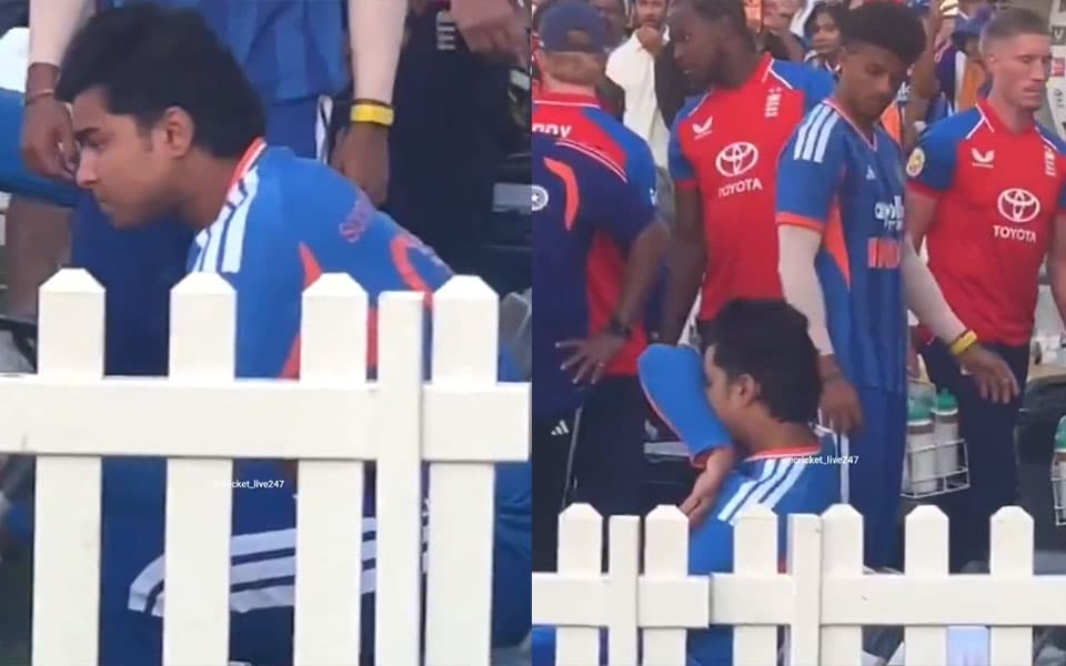 WATCH: Vaibhav Sooryavanshi in tears after India's 4-0 whitewash against England, video goes viral