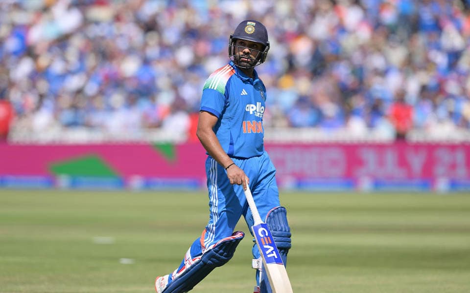 Reports: Rohit Sharma no longer in India's ODI plans after England series
