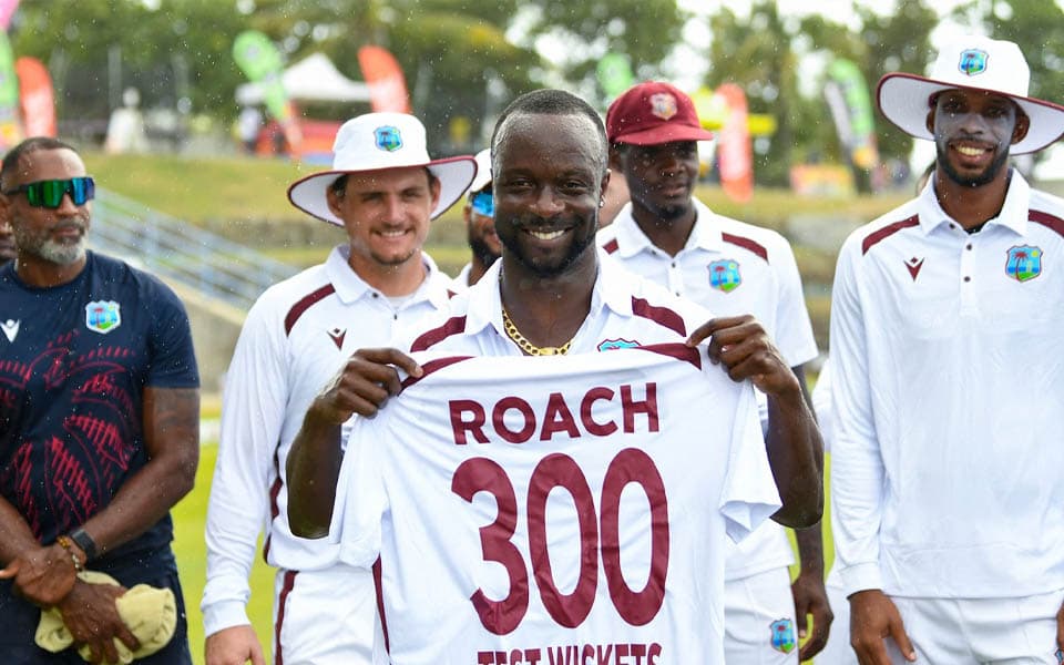 WI vs NZ 2026: West Indies to honour Kemar Roach for 300 Test wickets