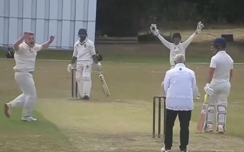 Cheating allegations rock English Club Cricket as fielder snaps fingers to fake edge