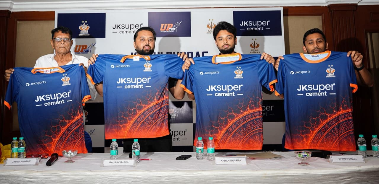 Kashi Rudras reveal jersey ahead of UPT20 Season 4, seek historic third title