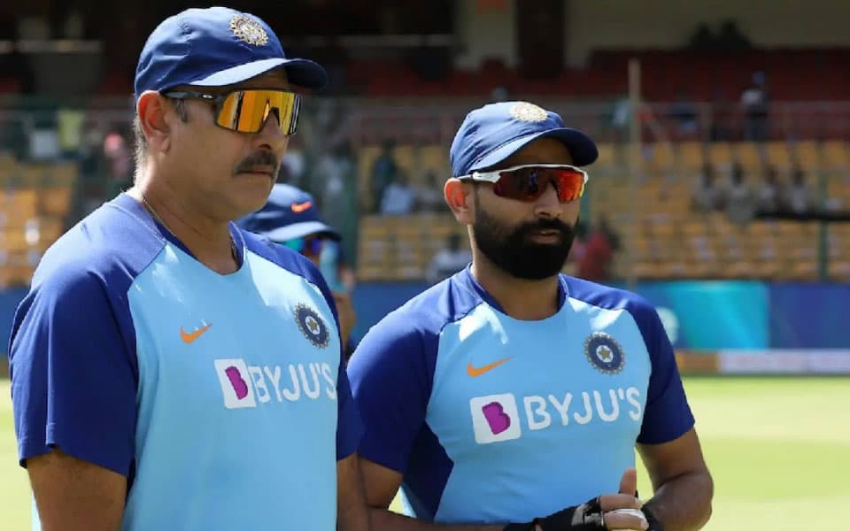 Mohammed Shami names Ravi Shastri the best coach he has played under