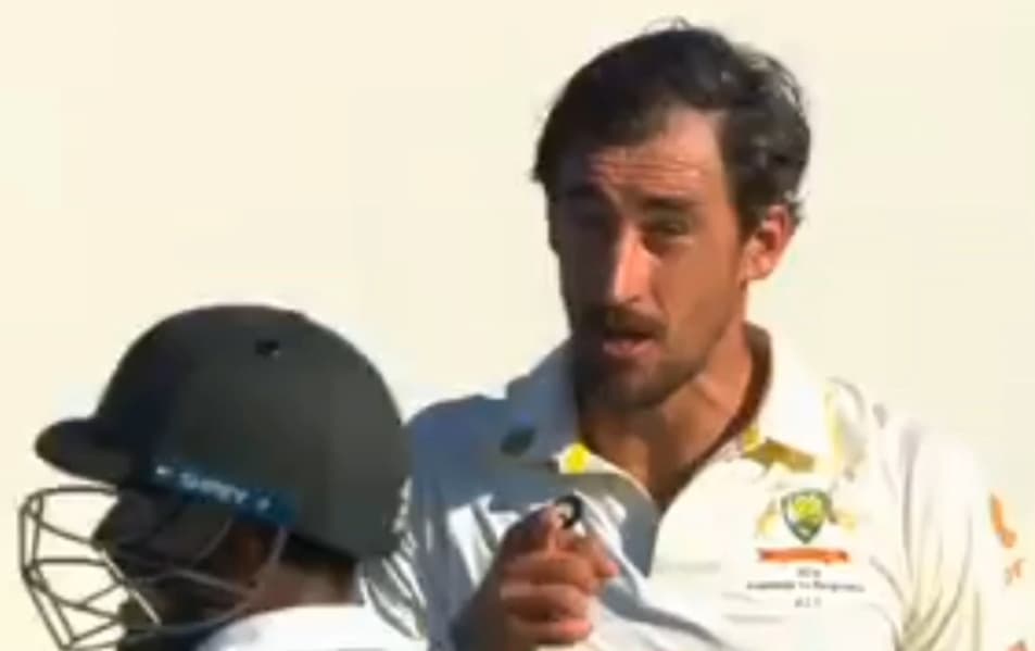 AUS vs BAN 2026: Mitchell Starc fumes at Mehidy Hasan Miraz over pitch-running incident