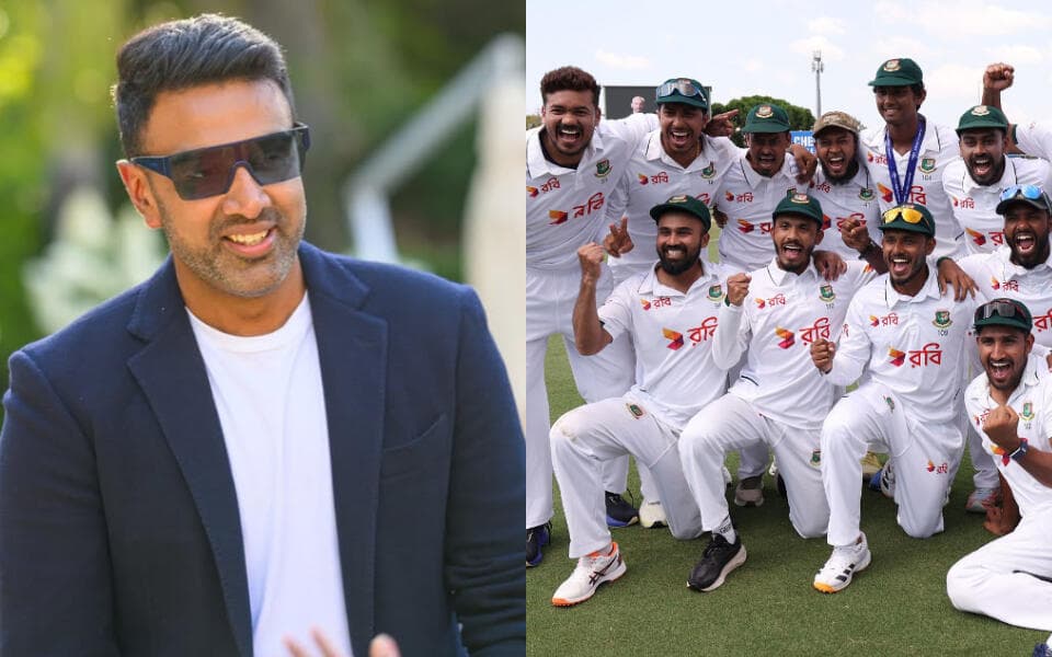'The conditions in Darwin caught the Aussies by surprise' - Ravichandran Ashwin hails Bangladesh after historic Test win