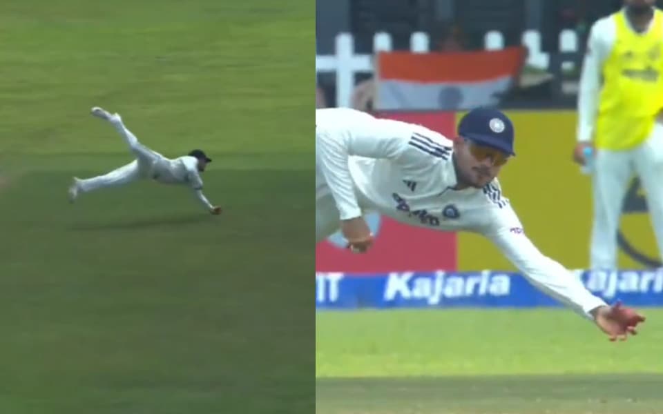 SL vs IND 2026: Shubman Gill produces one-handed stunner to dismiss Kamindu Mendis