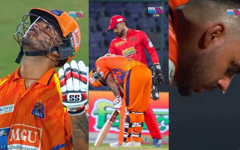 DPL 2026: Nitish Rana breaks down in tears after scoring fifty in emotional tribute to late mother