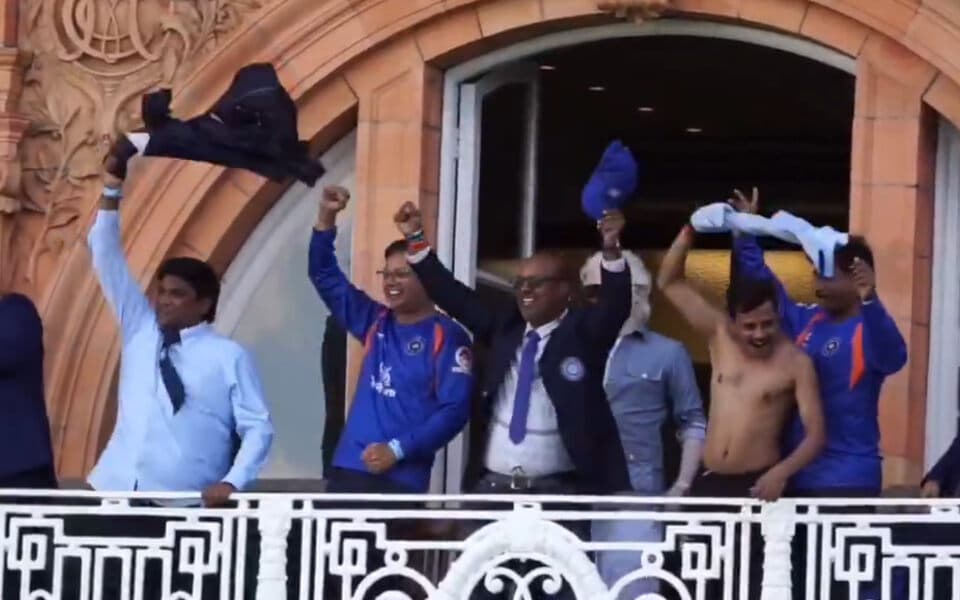 India's Mixed Disability team recreates Ganguly's iconic Lord's celebration after beating England
