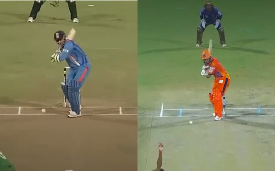 Watch: Aaryavir Sehwag plays father Virender Sehwag's trademark back-foot shot in DPL 2026