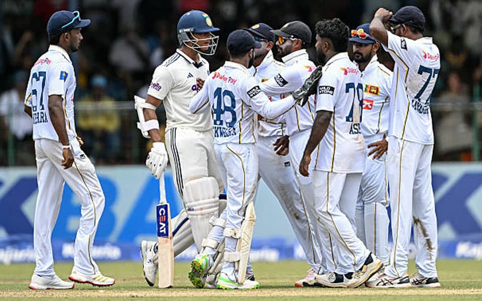 Yashasvi Jaiswal and Asitha Fernando in heated exchange after dismissal in Colombo