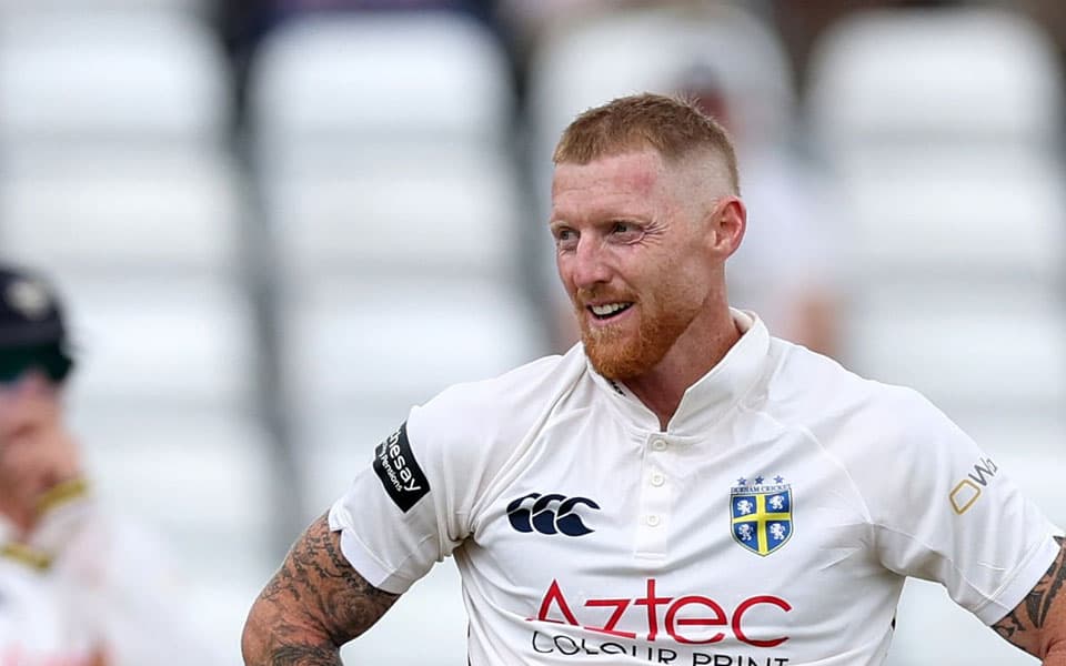 Ben Stokes scores two fifties and takes seven wickets in first red-ball match since international retirement