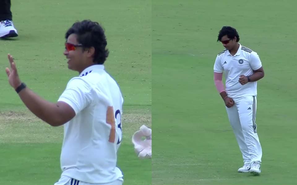 WATCH: Vaibhav Sooryavanshi takes two wickets in one over during Duleep Trophy quarterfinal