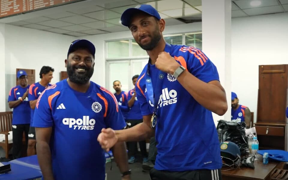 'This effort is going to take us a long way' - Prasidh Krishna thanks teammates after being named Impact Player of the Series in Sri Lanka