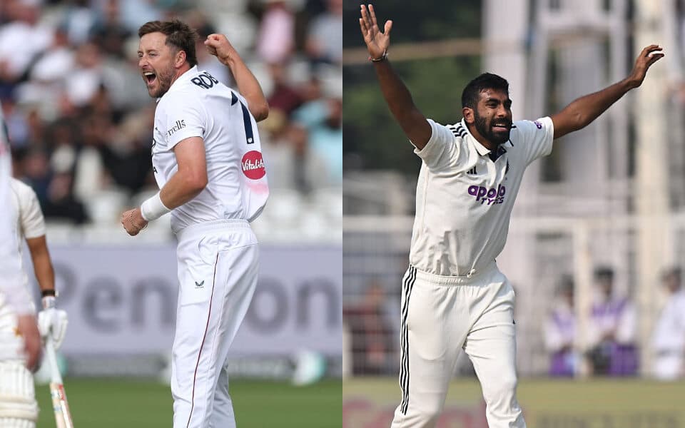 Ollie Robinson overtakes Jasprit Bumrah for best bowling average in 112 years of Test cricket