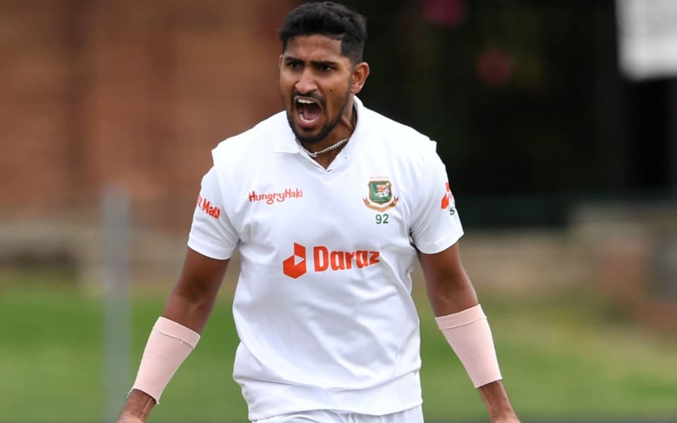 Khaled Ahmed signs for Kent to join Hasan Mahmud for county season run-in