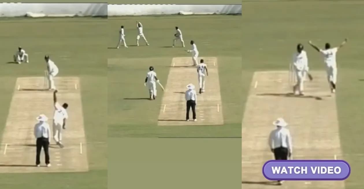 WATCH: Arjun Tendulkar shines with sensational 5-wicket haul against Maharashtra
