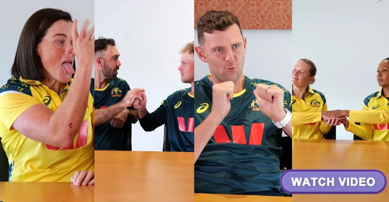 WATCH: Australian players take a brutal dig at India over ‘handshake’ row with Pakistan ahead of white-ball series