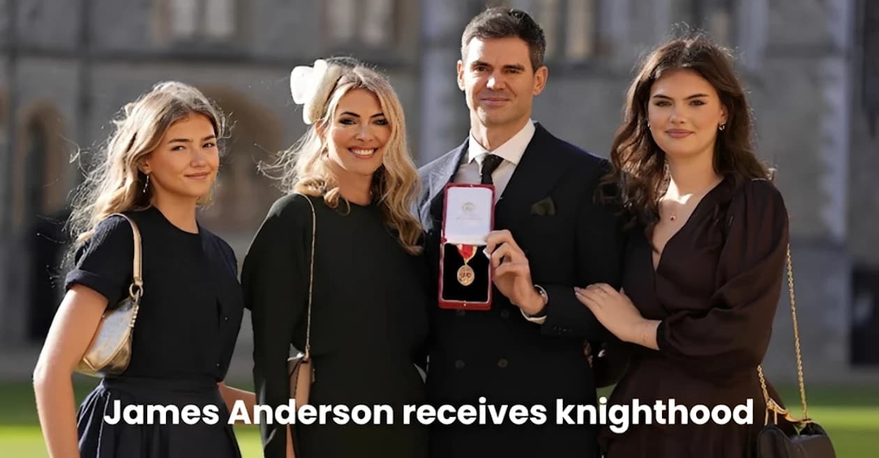 Full list of England cricketers to receive knighthood ft. James Anderson