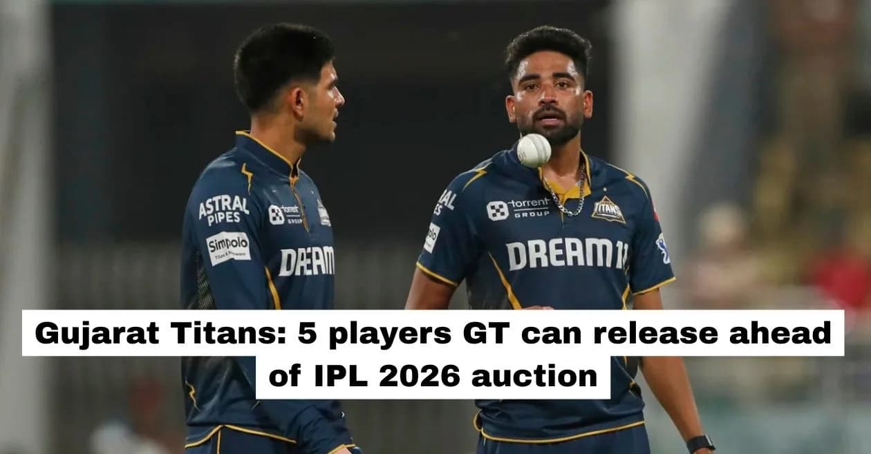 Gujarat Titans: 5 players GT can release ahead of IPL 2026 auction