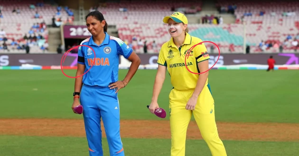 IND vs AUS 2025: Here’s why Indian and Australian players are wearing black armbands during Women’s World Cup 2025 semifinal